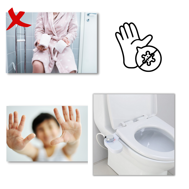 Aufsatz für Bidet-Toilette