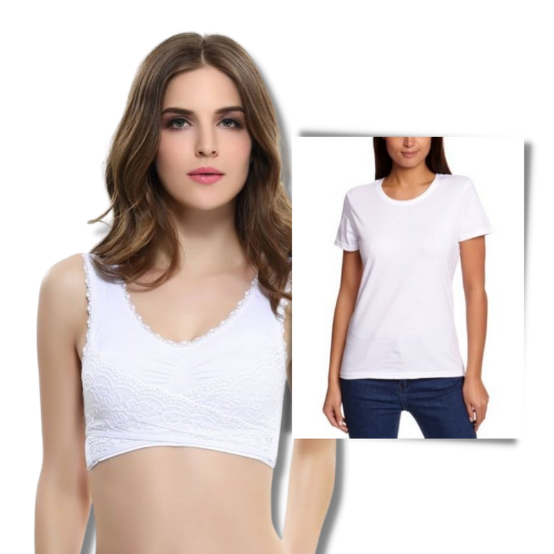 Nahtloser kabelloser Push-up-BH