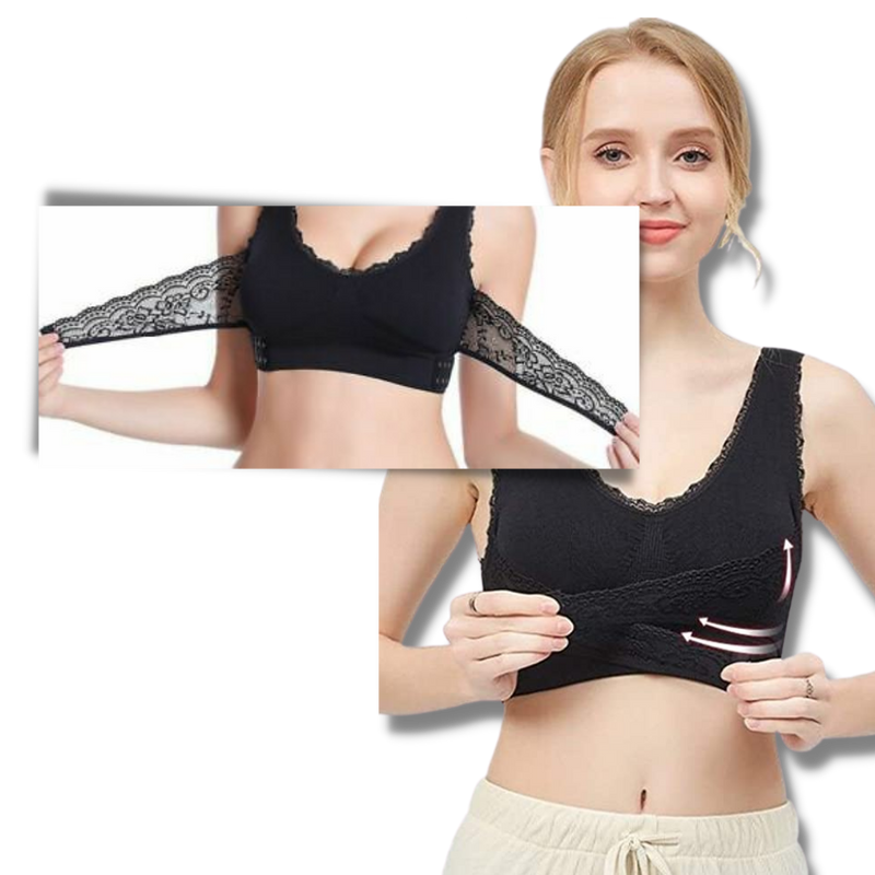 Nahtloser kabelloser Push-up-BH