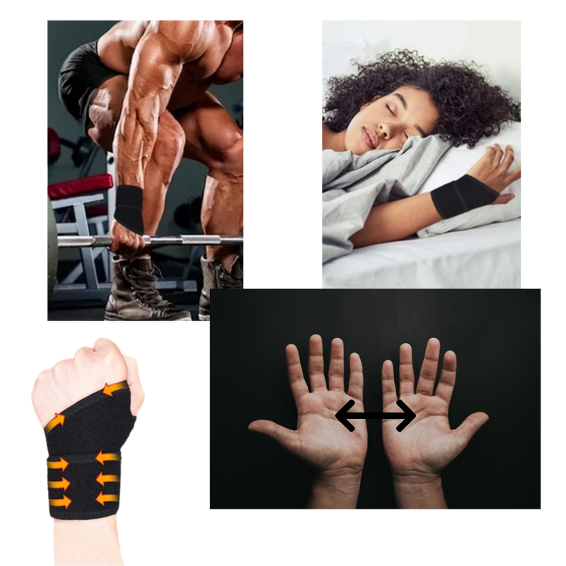 Atmungsaktive professionelle Handgelenkbandage