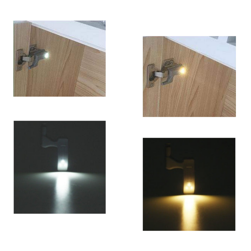 3er-Pack Scharnier-LED-Leuchten