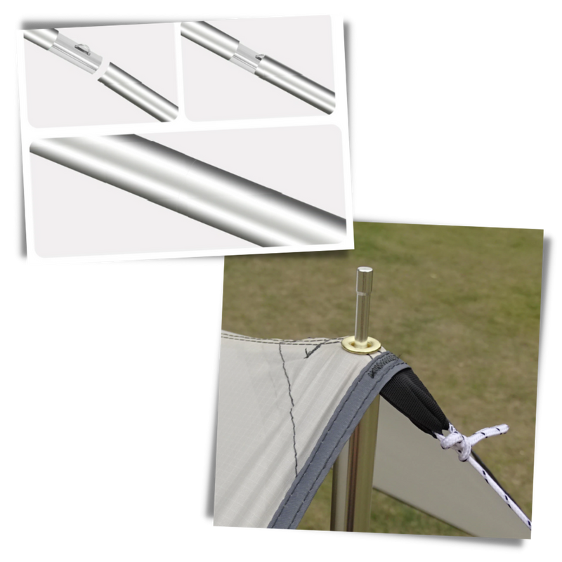 Wasserdichtes Camping Tarp Set