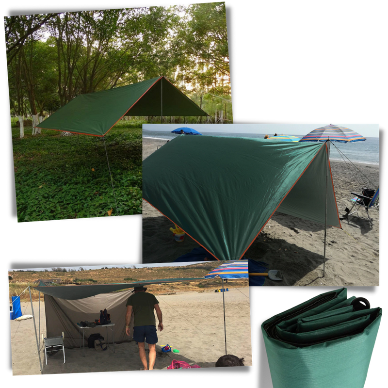 Wasserdichtes Camping Tarp Set