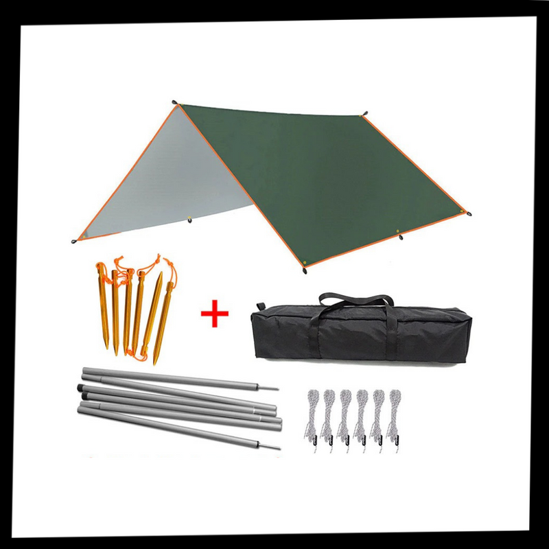 Wasserdichtes Camping Tarp Set