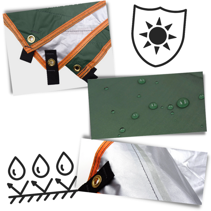 Wasserdichtes Camping Tarp Set