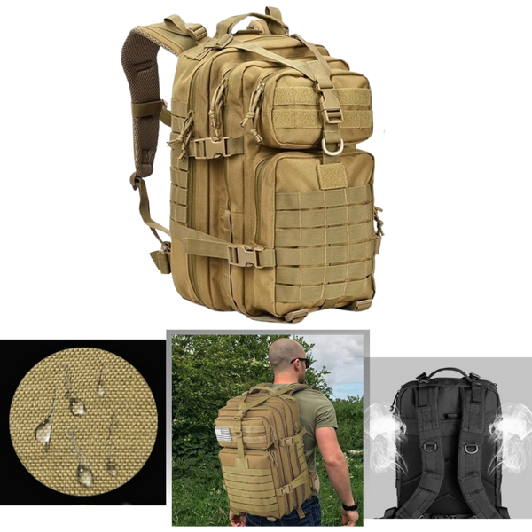 50L Strapazierfähiger Camp-Rucksack