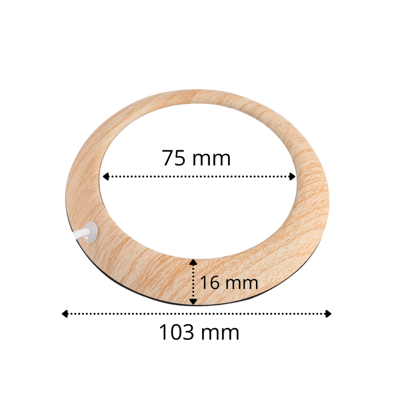 USB Elektrischer Tassenwärmer aus Holz