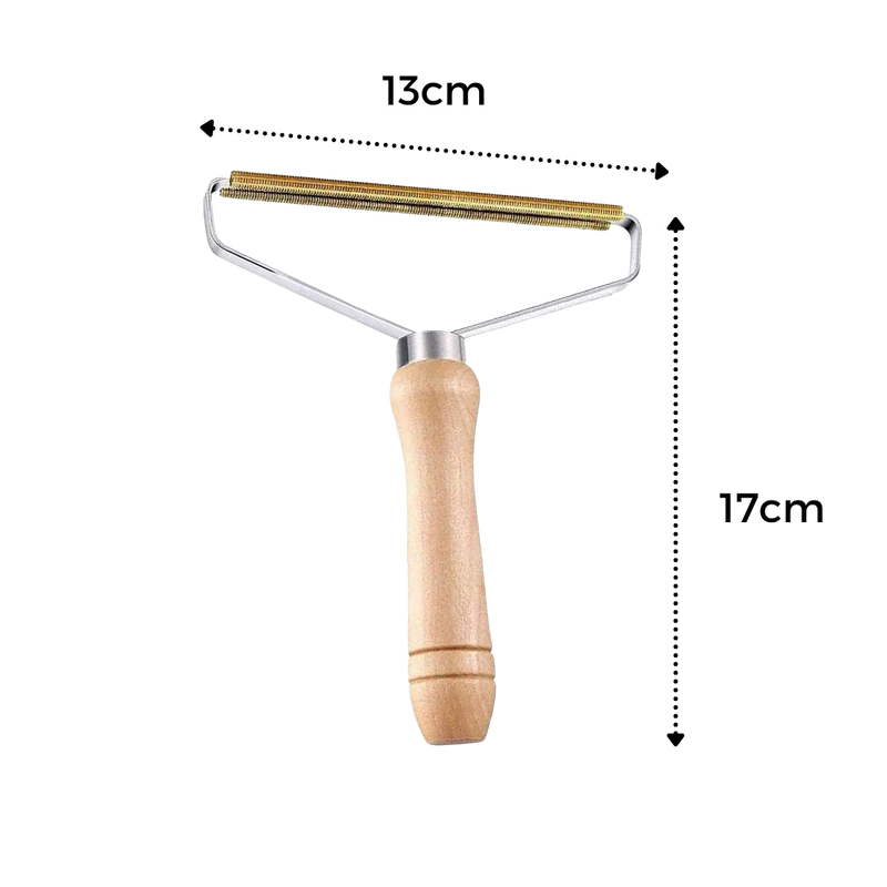 Tierhaarentferner aus Holz
