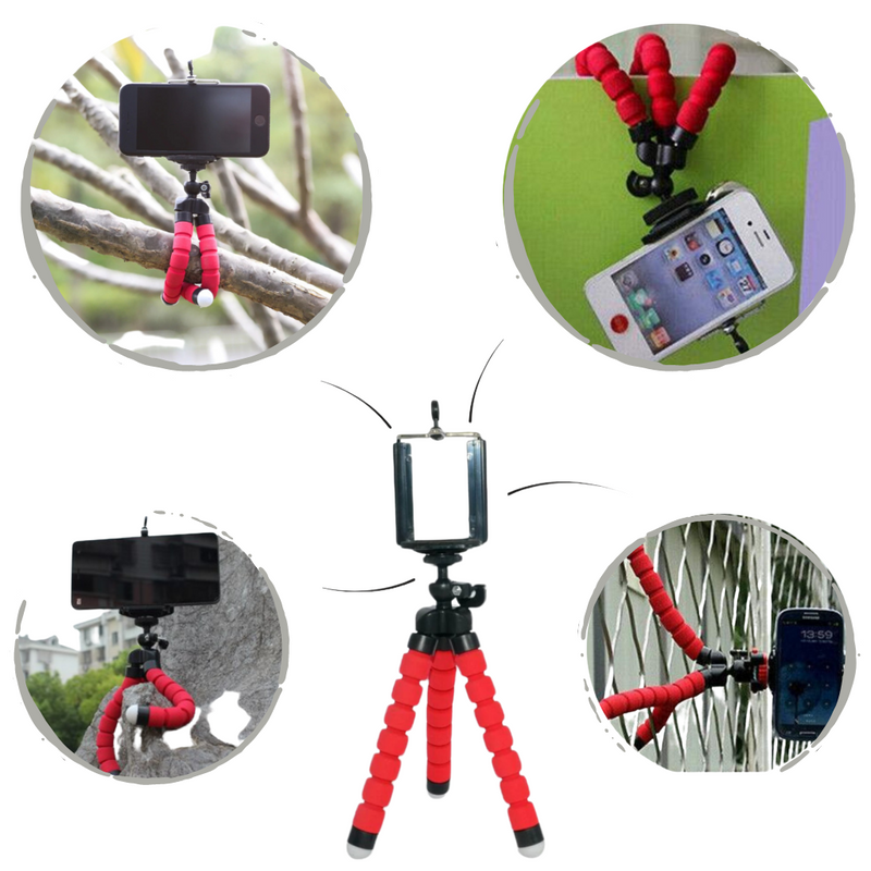 Flexibles Mini-Handy-Stativ-Set