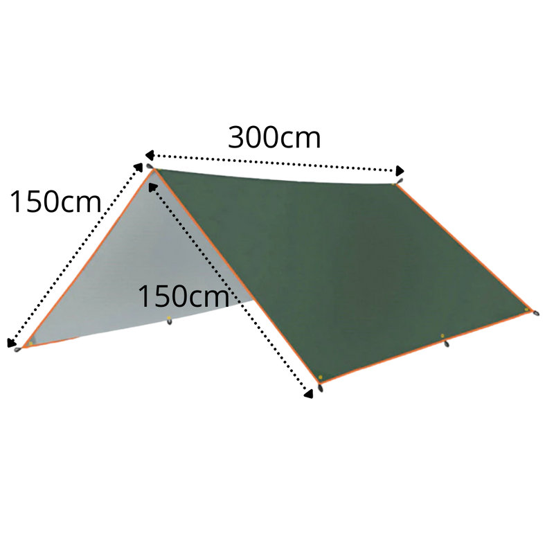 Wasserdichtes Camping Tarp Set